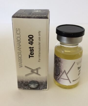 Warrior Anabolics Test 400mg