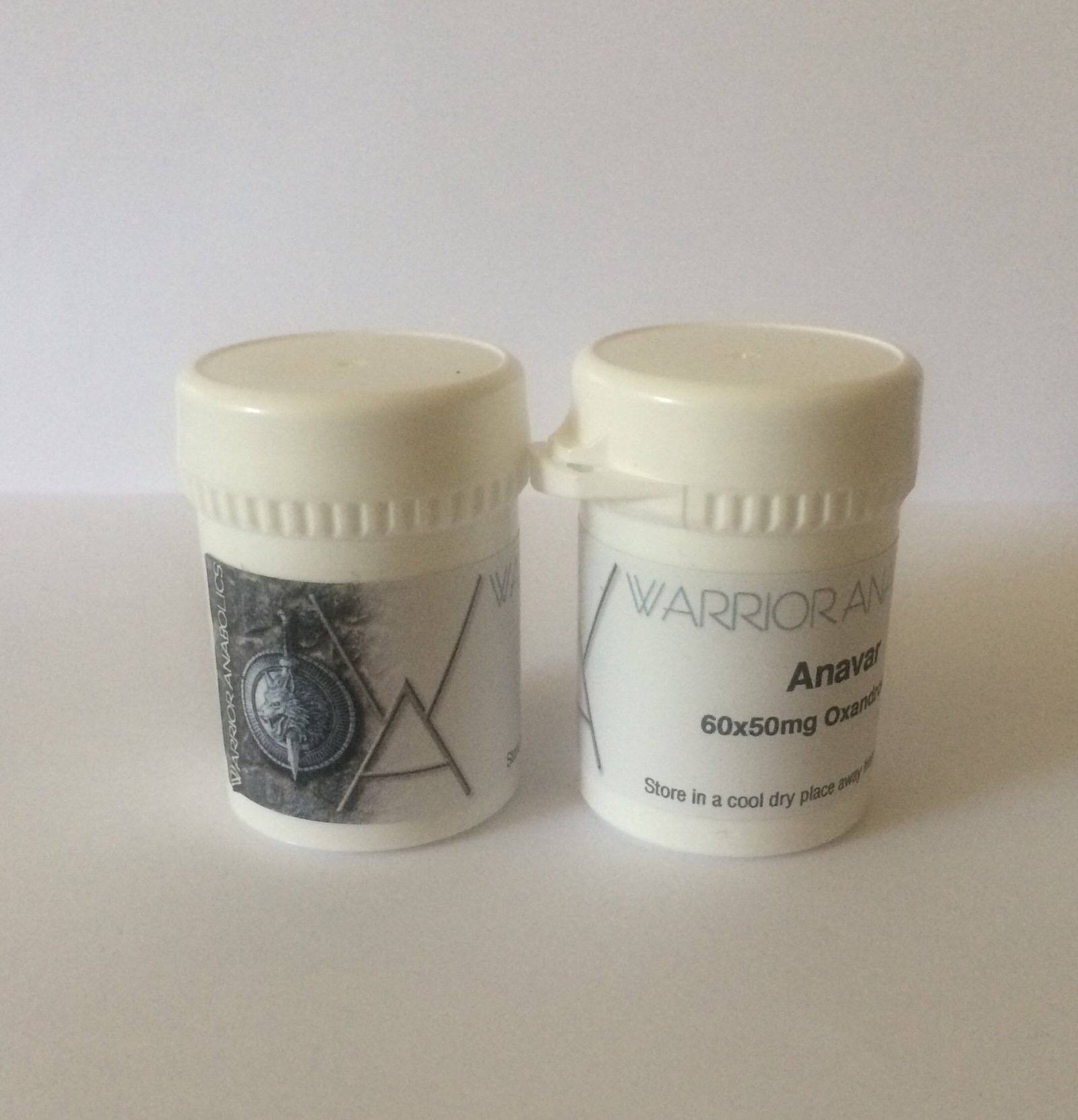 Warrior Anabolics Anavar 100 x 10mg