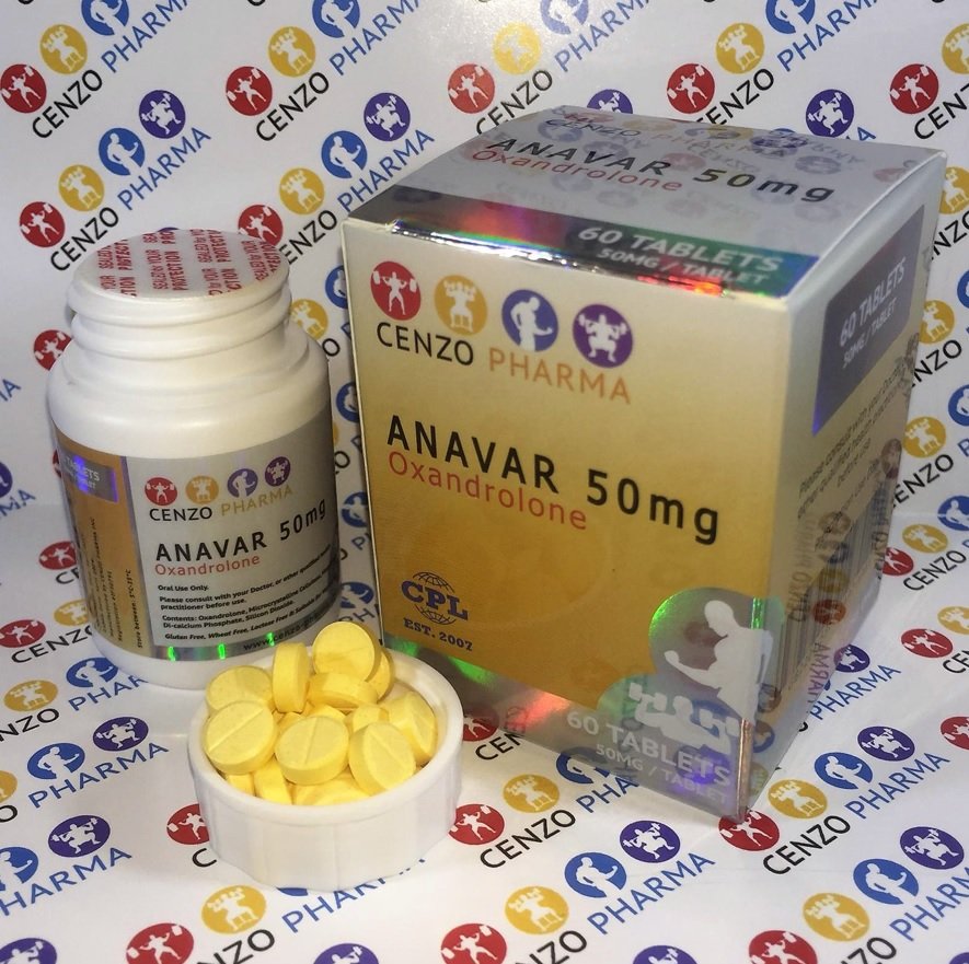 ANAVAR 50MG – CENZO PHARMA