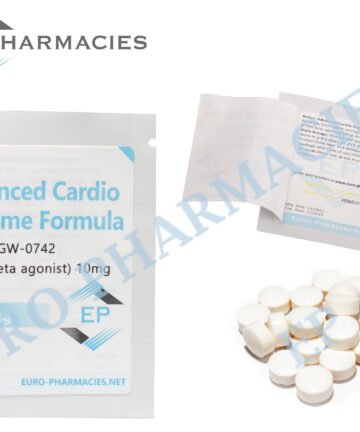 Euro Pharmacies Advanced Cardio (GW 0742) – 10mg/tab, 50 pills/bag