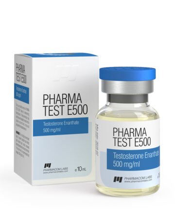 Pharmacom Pharma Test E 500 Testosterone Enanthate -: 10ml/Vial, 500 mg/ml
