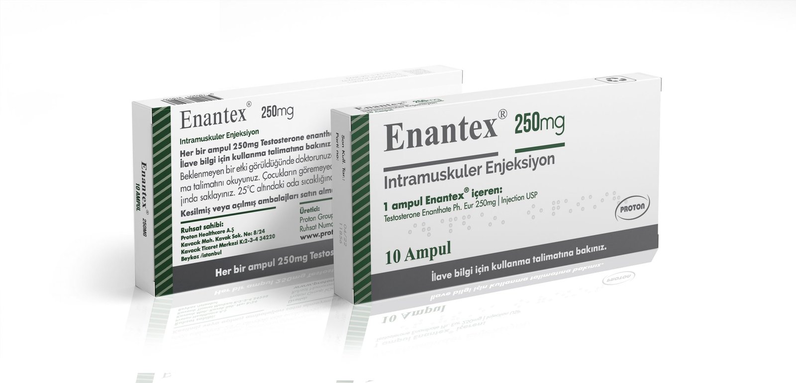 Proton Pharma (Test E) Enantex 10 x 250mg – 1ml ampules