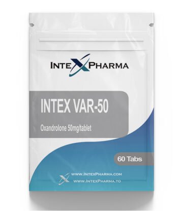 Intex Pharma Anavar 50 – 50mg x 60 tabs (Var50)