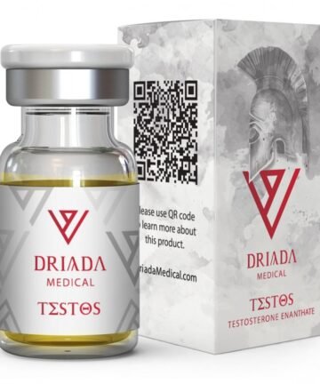 Driada Medical Testos 250 mg/ml (Testosterone Enanthate) 10ml vial